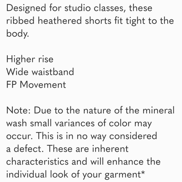 FREE People Movement Pranja Running Shorts NEW! M/L blue - Picture 4 of 7